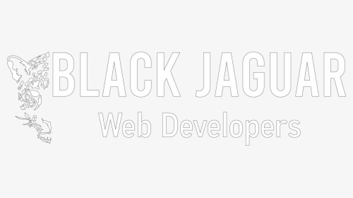 Black Jaguar Web Development - Black-and-white, HD Png Download, Free Download