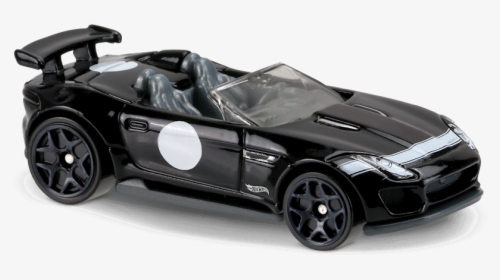 15 Jaguar F-type Project 7 In Black, Hw Exotics, Car - 15 Jaguar F Type Project 7 Hot Wheels, HD Png Download, Free Download