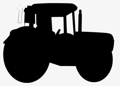 Tractor Silhouette Png -download Png - Black Transparent Tractor Png, Png Download, Free Download