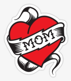 #ftestickers #tattoo #mom - Mom Heart Tattoo Png, Transparent Png, Free Download
