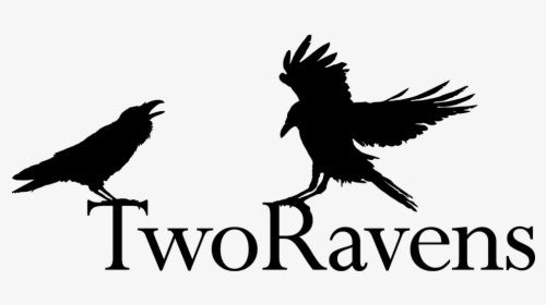 Transparent Ravens Png - Two Ravens Logo, Png Download, Free Download