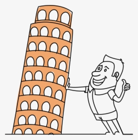 Towers Clipart Leaning Tower Pisa, HD Png Download, Free Download
