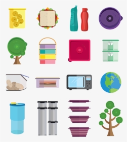 Free Vector Tupperware, HD Png Download, Free Download