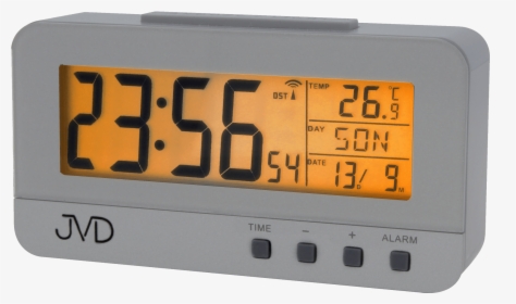 Radio Controlled Digital Alarm Clock Jvd Rb91 - Radio Clock, HD Png Download, Free Download