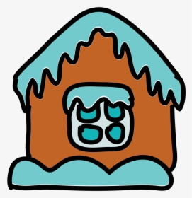 Gingerbread House Icon - Icon Design, HD Png Download, Free Download