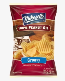 100% Peanut Oil Chips - Mike Sells Old Fashioned Potato Chips, HD Png Download, Free Download