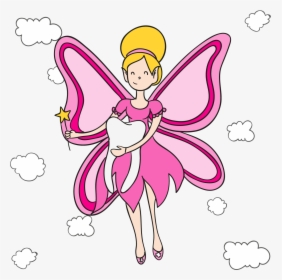 Tooth Fairy Child - Transparent Tooth Fairy Png, Png Download, Free Download