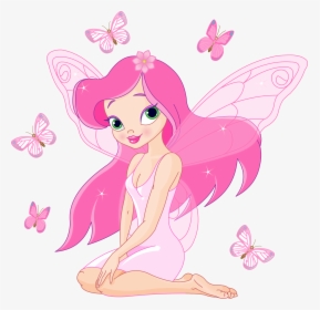 Tooth Fairy Clip Art - Pink Fairy, HD Png Download, Free Download