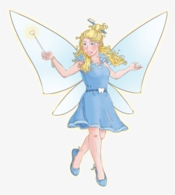 Tooth Fairy In Blue Dress - Digimon Frontier Zoe Spirit Evolution, HD Png Download, Free Download
