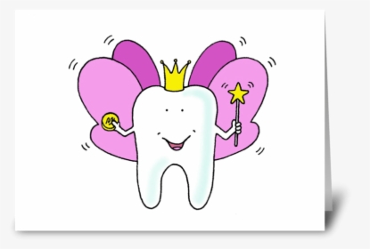 Love From The Tooth Fairy - Tooth Fairy Greeting Cards, HD Png Download, Free Download