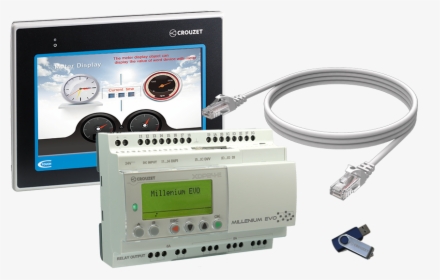 Transparent Ethernet Cable Png - Crouzet Millenium Evo, Png Download, Free Download