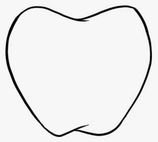 How To Draw Apple - Line Art, HD Png Download, Free Download