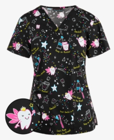 Tooth Fairy Scrub Top, HD Png Download, Free Download