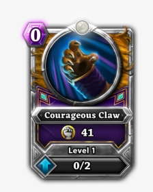 Courageous Claw Card - Portable Network Graphics, HD Png Download, Free Download