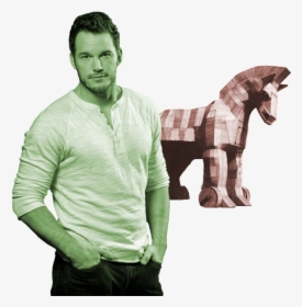 Chris Pratt Is A Trojan Horse - Jurassic World Chris Pratt Png, Transparent Png, Free Download