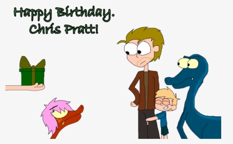 Happy Birthday Chris Pratt - Cartoon, HD Png Download, Free Download