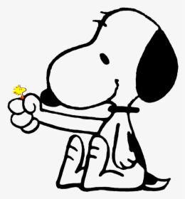 Bestfriend Drawing Black And White Banner - Charlie Brown Snoopy Transparent, HD Png Download, Free Download