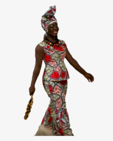 Afrique Ngozi Kwanzaa Model - Costume Hat, HD Png Download, Free Download