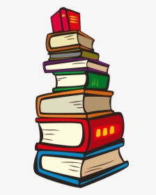 Stack Of Books - Book Reading Clipart, HD Png Download, Free Download