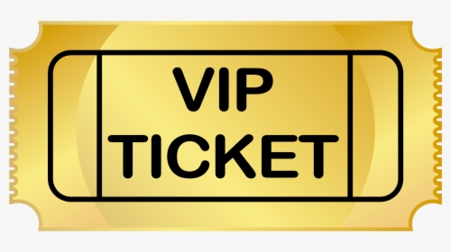 Transparent Admit One Ticket Clipart - Ticket Vip Png, Png Download, Free Download