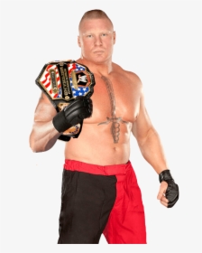 Brock Lesnar Belt - Wwe Brock Lesnar United States Champion, HD Png Download, Free Download