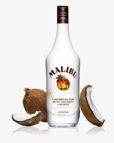 Malibu Coconut - Malibu Rum, HD Png Download, Free Download