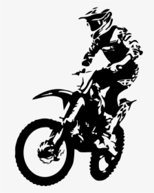 Vector Stunts Motorcycle Stunt - Bike Riding Pencil Drawing, HD Png Download, Free Download