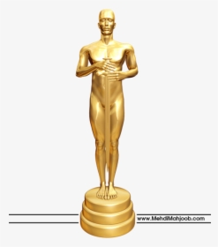 Oscar Gold Man Statue Png, Transparent Png, Free Download