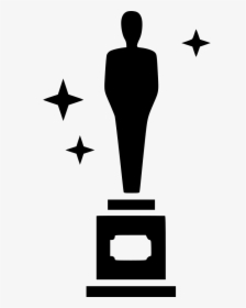 Oscar - Award Clipart Black And White, HD Png Download, Free Download