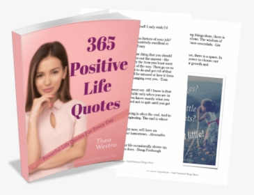 Purchase Your 365 Positive Life Quotes Ebook - Flyer, HD Png Download, Free Download