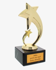 Star Award With Engraving - Star Trophy Clip Art, HD Png Download, Free Download