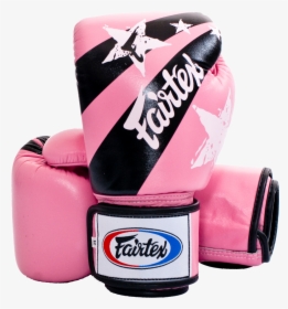 Fairtex Bgv8 Boxing Gloves - Fairtex Nation Print Pink, HD Png Download, Free Download