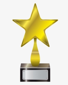 Star Trophy Png - - Achievement Star, Transparent Png, Free Download
