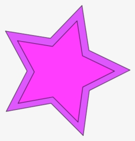 Transparent Pink Star Png - Pink Purple Star Clipart, Png Download, Free Download