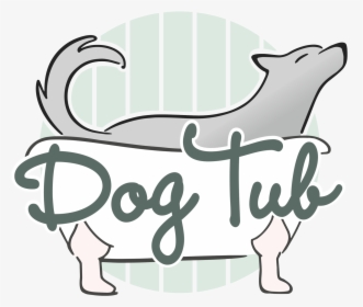 Clipart Dog Bath Tub, HD Png Download, Free Download