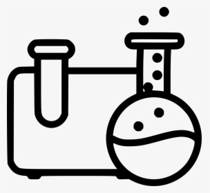 Tube Lab Science Reserch Test Beaker Technology - Icon, HD Png Download, Free Download