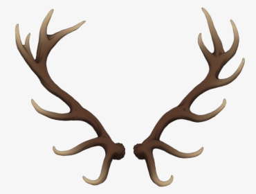 Reindeer Antler Elk Horn - Deer Antlers Transparent Background, HD Png Download, Free Download