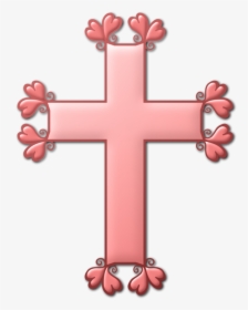 Pink,symbol,cross - Pink Cross Png, Transparent Png, Free Download