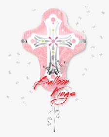 Pink Cross - Croix Rose, HD Png Download, Free Download