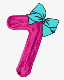 Cross Clip Girly - Number 7 In Png, Transparent Png, Free Download