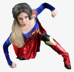 Supergirl 2 White Png - Cosplay, Transparent Png, Free Download