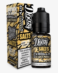 Doozy Salts Vanilla Custard E Liquid, HD Png Download, Free Download