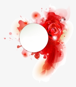 #watercolors #watercolor #roses #rose #red #nameplate - Rose Flower Background Png, Transparent Png, Free Download
