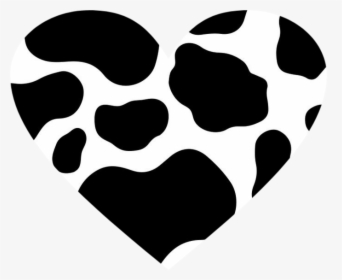 #cow #vaca #cowprint #coração, HD Png Download - kindpng