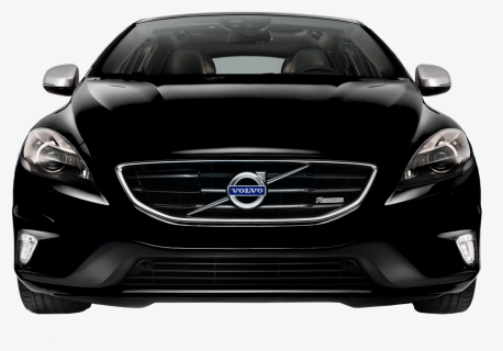 Volvo Background Transparent - Blue Car Front View, HD Png Download, Free Download
