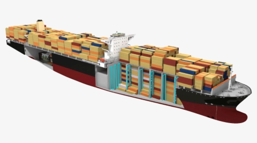 Container Ship Cut Out, HD Png Download, Free Download