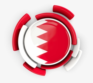 Bahrain Flag Transparent Image - Wales Logo Round Png, Png Download, Free Download
