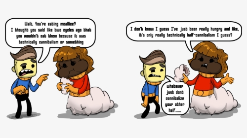 59ddcbf06754b Onlyhalfcannibal - Thumb - - Png - Cartoon - Cartoon, Transparent Png, Free Download