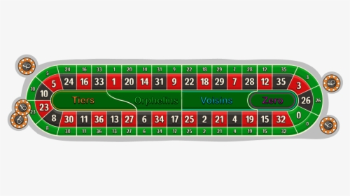 American Roulette Roulette Racetrack - Roulette Table Neighbours, HD Png Download, Free Download