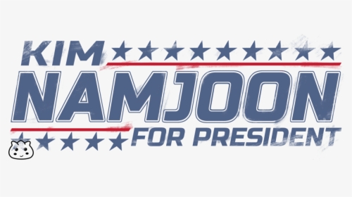 Transparent Namjoon Png - Kim Namjoon For President, Png Download, Free Download